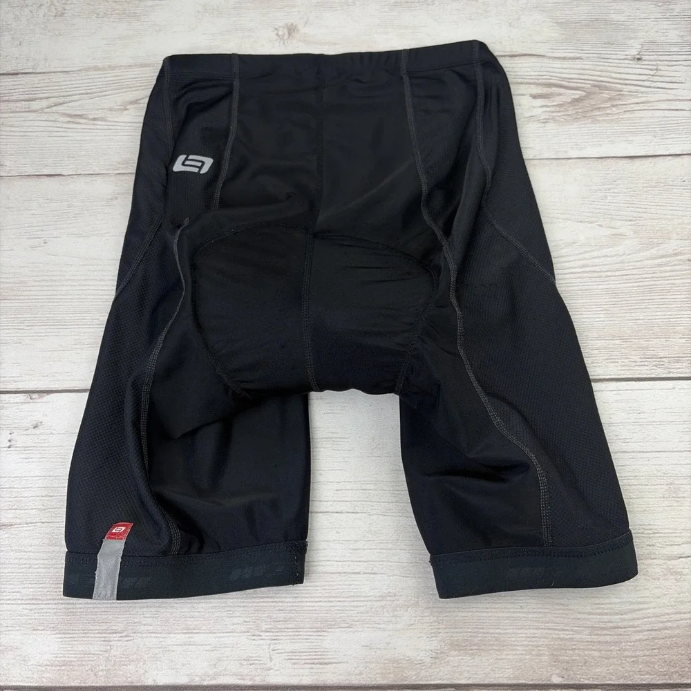 Bellwether Cycling Shorts Men's Large Black Nylon Spandex Blend Excellent